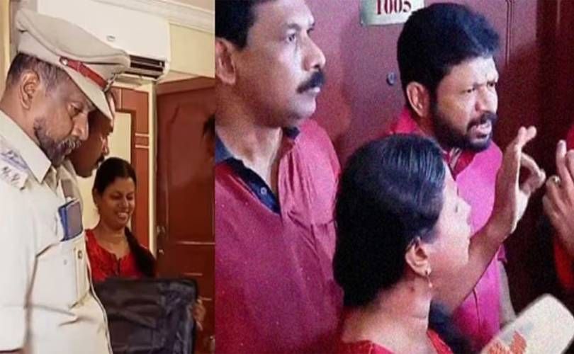 കോൺഗ്രസ് വനിതാ നേതാക്കൾ താമസിക്കുന്ന ഹോട്ടൽ മുറിയിലേക്ക് വനിതാ ഉദ്യോഗസ്ഥർ പോലും ഇല്ലാതെ അർദ്ധരാത്രി ഇരച്ചെത്തി പോലീസ് സംഘം; പാലക്കാട് നടന്നത് സമാനതകളില്ലാത്ത സംഭവം; വൻ സംഘർഷം: വിശദാംശങ്ങളും വീഡിയോ ദൃശ്യങ്ങളും വാർത്തയോടൊപ്പം.
