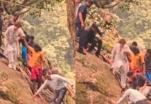 കരുളായി വനത്തിലെ കാടും, കൂറ്റൻ പാറയും താണ്ടി പ്രിയങ്ക ഗാന്ധി നേരിട്ടെത്തിയത് ചോലനായ്ക്കരുടെ പ്രശ്നങ്ങളറിയാൻ