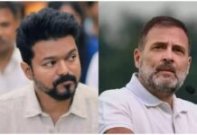 കരൂർ ദുരന്തം: വിജയിയെ ഫോണിൽ വിളിച്ച് സംസാരിച്ച് രാഹുൽ ഗാന്ധി; രാഷ്ട്രീയം കലർത്തേണ്ടതില്ല എന്ന് കെസി വേണുഗോപാൽ