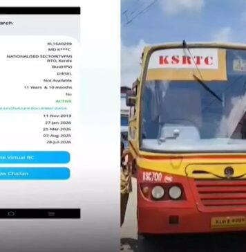 ഗണേശൻ ജീവനക്കാരെ ശകാരിക്കാൻ കാട്ടുന്ന ആർജ്ജവം ബസുകളുടെ രേഖ ശരിയാക്കാനും കാണിക്കണം എന്ന് യൂണിയനുകൾ; ഗതാഗത മന്ത്രി വഴിയിൽ തടഞ്ഞ കെഎസ്ആർടിസി ബസിന്റെ പൊലൂഷ്യൻ സർട്ടിഫിക്കറ്റ് തീർന്നിട്ട് മാസങ്ങളായി എന്ന് പരിവാഹൻ വെബ്സൈറ്റ്: വിശദാംശങ്ങൾ വായിക്കാം