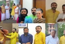 സോണിയ ഗാന്ധിയും പിണറായി വിജയനും ഉൾപ്പെടെയുള്ള ഉന്നത നേതാക്കളുമായി ബന്ധം; പ്രമുഖർക്കൊപ്പം ഉള്ള ചിത്രങ്ങൾ പുറത്ത്: സ്വർണ്ണ പൂശൽ വിവാദത്തിലെ വില്ലൻ ഉണ്ണികൃഷ്ണൻ പോറ്റി ചെറിയ മീനല്ല