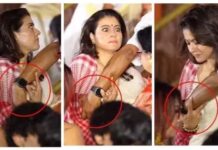 ദുർഗാ പൂജയ്ക്കിടെ പ്രശസ്ത ബോളിവുഡ് താരം കജോളിനെ ഒരാൾ കടന്നു പിടിച്ചു? നടി ഞെട്ടിത്തരിച്ചു നിൽക്കുന്ന വീഡിയോ ദൃശ്യങ്ങൾ പുറത്ത്: വിശദാംശങ്ങളും വീഡിയോയും വാർത്തയോടൊപ്പം