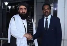താലിബാൻ വിദേശകാര്യ മന്ത്രിയുടെ ഇന്ത്യ സന്ദർശനം; പുലിവാല് പിടിച്ച് ഇന്ത്യൻ നയതന്ത്ര ഉദ്യോഗസ്ഥ ർ; വിഷയമാകുന്നത് ഇന്ത്യ അംഗീകരിക്കാത്ത താലിബാൻ പതാകയുടെ ഉപയോഗം: വിശദാംശങ്ങൾ വായിക്കാം