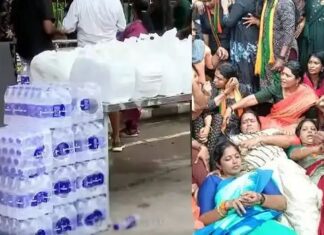 ശബരിമല വിവാദം: മഹിളാ മോര്ച്ചയുടെ സെക്രട്ടറിയേറ്റ് മാര്ച്ചില് ബിരിയാണിയും കുപ്പിവെള്ളവും വിളമ്ബി സംഘാടകര്; വിശദാംശങ്ങൾ വായിക്കാം