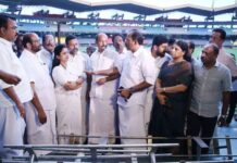 പോകുന്ന പോക്കിൽ കലൂർ സ്റ്റേഡിയവും ചെമ്പാക്കാനുള്ള നീക്കം; 70 കോടി മുടക്കുമെന്ന് വീരവാദം മുഴക്കിയ സ്പോൺസർ 70 ലക്ഷം പോലും മുടക്കിയിട്ടില്ല; സ്പോൺസറെ കൊണ്ടുവന്നതിനു പിന്നിൽ പണത്തോടുള്ള മന്ത്രിയുടെ താല്പര്യം: മെസ്സി വിവാദത്തിൽ സർക്കാരിനെതിരെ ആഞ്ഞടിച്ച് ഡിസിസി അധ്യക്ഷൻ മുഹമ്മദ് ഷിയാസ്