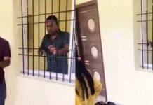 കാമുകിക്ക് ഒപ്പം ക്വാർട്ടേഴ്സിൽ കണ്ടെത്തിയ സർക്കാർ ഉദ്യോഗസ്ഥനെ പൂട്ടിയിട്ടു ഭാര്യ; ഓട് പൊളിച്ചു രക്ഷപെടാൻ ശ്രമിച്ച ഭർത്താവിന് പരിക്ക്: വൈറൽ വീഡിയോ ദൃശ്യങ്ങൾ കാണാം