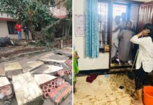 കൊച്ചി തമ്മനത്ത് ജലസംഭരണി തകർന്നു; വീടുകളിലേക്ക് ഇരച്ചെത്തിയത് 1.15 കോടി ലിറ്റർ വെള്ളവും ചെളിയും; നിരവധി വാഹനങ്ങൾ തകർന്നു