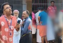 വോട്ടർപട്ടിക തീവ്ര പരിഷ്കരണ എന്യൂമറേഷൻ ഫോം വീട്ടിലെത്തിച്ചു തരില്ലേ എന്ന് ചോദിച്ചത് പ്രകോപനമായി; വീഡിയോ എടുത്തതോടെ നില തെറ്റി; മലപ്പുറത്ത് സ്ത്രീകൾ ഉൾപ്പെടെയുള്ളവർ നോക്കിനിൽക്കെ ഉടുമുണ്ട് പൊക്കിക്കാട്ടിയ ബിഎൽഒയെ ചുമതലയിൽ നിന്ന് നീക്കി: വിശദാംശങ്ങളും വീഡിയോ ദൃശ്യങ്ങളും വാർത്തയോടൊപ്പം