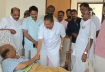 കാലൊടിഞ്ഞ് ആശുപത്രിയിൽ കഴിയുന്ന മുതിർന്ന നേതാവ് ജി സുധാകരനെ സന്ദർശിച്ച് എം വി ഗോവിന്ദൻ; പാർട്ടി സെക്രട്ടറിയുടെ വരവ് സജി ചെറിയാനും, തോമസ് ഐസക്കും സന്ദർശിച്ചതിന് പിന്നാലെ: സിപിഎം നടത്തുന്നത് അനുനയ നീക്കമോ?