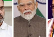 88 മിനിറ്റ് നീണ്ട് മോദി – രാഹുല് ഗാന്ധി – അമിത് ഷാ കൂടിക്കാഴ്ച; വിശദാംശങ്ങൾ ഇങ്ങനെ