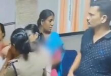 പോലീസ് സ്റ്റേഷനിൽ വച്ച് പരാതിക്കാരിയും, ഗർഭിണിയുമായ യുവതിയുടെ കാരണത്തടിച്ച് സി ഐ; എറണാകുളം നോർത്ത് പോലീസ് സ്റ്റേഷനിലെ ഞെട്ടിക്കുന്ന ദൃശ്യങ്ങൾ പുറത്ത്; വീഡിയോ വാർത്തയോടൊപ്പം