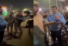 പുതുവത്സര രാവില് അഴിഞ്ഞാടി സബ് ഇൻസ്പെക്ടർ; തട്ടിക്കയറിയത് ഡിസിപിയോട്: “ഷോ ഓഫ്” വീഡിയോ ദൃശ്യങ്ങൾ കാണാം