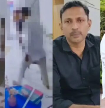 മക്കള് നോക്കി നില്ക്കെ സല്ഹയോട് കയര്ത്തും കസേര ചവിട്ടി പൊട്ടിച്ചും ഭര്ത്താവ്; സിസിടിവി ദൃശ്യങ്ങള് പുറത്ത്: വീഡിയോ