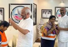 റോഡിൽ കിടന്നു കിട്ടിയ 45 പവൻ ഉടമയ്ക്ക് കൈമാറി; പൊന്നാടയും സ്വർണ്ണമാലയും നൽകി ശുചീകരണ തൊഴിലാളിയെ ആദരിച്ച് രജനികാന്ത്: വിശദാംശങ്ങൾ വായിക്കാം