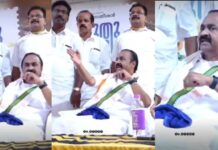 പടക്കം പൊട്ടിച്ചത് പ്രകോപനമായി; താനൂരിലെ പുതുയുഗ യാത്രാ വേദിയിൽ പൊട്ടിത്തെറിച്ച് വിഡി സതീശൻ: വീഡിയോ ദൃശ്യങ്ങൾ കാണാം