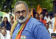 നേമത്ത് രാജീവ് ചന്ദ്രശേഖറിനെതിരായ അപരന് സിപിഎം ബ്രാഞ്ച് സെക്രട്ടറി,തരംതാഴ്ന്ന രാഷ്ട്രീയം കളിക്കുകയാണെന്ന് ബിജെപി ; വിശദാംശങ്ങൾ വായിക്കാം