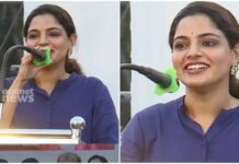 അഴീക്കോട്ടെ എല്ഡിഎഫ് സ്ഥാനാര്ത്ഥിക്ക് വോട്ടഭ്യര്ത്ഥിച്ച് നിഖില വിമല്; വീഡിയോ കാണാം