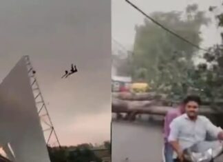 ഉത്തര്പ്രദേശില് കനത്ത മഴയും കൊടുങ്കാറ്റും; നൂറോളം മരണം, വന് നാശനഷ്ടം,കൊടുങ്കാറ്റില് യുവാവ് പറന്നുപോയി, വിശദാംശങ്ങൾ വായിക്കാം