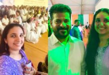 പണിയെടുത്തവർ പൊരി വെയിലത്ത് നിൽക്കുമ്പോൾ പാർട്ടിയെ പ്രതിരോധത്തിൽ ആക്കിയ സിനിമാനടി വിവിഐപി വേദിയിൽ; റിനി ജോർജിനെതിരെ കോൺഗ്രസ് സൈബർ പോരാളികളുടെ പ്രതിഷേധം കനക്കുന്നു