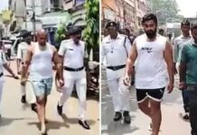 പശ്ചിമ ബംഗാളില് തൃണമൂല് ഗുണ്ടകള്ക്കെതിരെ പൊലീസ് നടപടി ശക്തം;പിടികൂടി തല മൊട്ടയടിച്ച് തെരുവിലൂടെ നടത്തിച്ച് ബംഗാള് പൊലീസ്; വിശദാംശങ്ങൾ വായിക്കാം