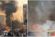 മ്യാൻമറിൽ ഖനന സാമഗ്രികൾ സൂക്ഷിച്ചിരുന്ന കെട്ടിടം പൊട്ടിത്തെറിച്ചു;45-ലേറെ പേർ മരിച്ചു, നിരവധി പേർക്ക് പരിക്ക്; വിശദാംശങ്ങൾ വായിക്കാം