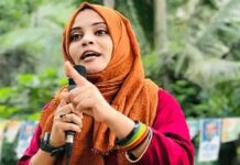 ‘ഭയങ്കര ശല്യം തന്നെ; സ്വകാര്യ നിമിഷങ്ങളും വ്യക്തിപരമായ സംഭാഷണങ്ങളും പകര്ത്തുന്നു, പ്രചരിപ്പിക്കുന്നു; അപകീര്ത്തിപ്പെടുത്തുന്ന വ്ളോഗര്മാര്ക്കെതിരെ നിയമ നടപടി സ്വീകരിക്കും’ : പേരാമ്പ്ര എംഎല്എ ഫാത്തിമ തെഹ്ലിയ