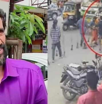 അപകടത്തിൽപ്പെട്ട് വസ്ത്രം ഉരിഞ്ഞുപോയ സ്ത്രീയ്ക്ക് സ്വന്തം വസ്ത്രങ്ങൾ ഊരി നൽകി; തൃപ്പൂണിത്തറയിലെ ചായക്കടക്കാരന് അഭിനന്ദന പ്രവാഹം; ആളുടെ പ്രതികരണം ഇങ്ങനെ