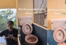 ബെംഗളൂരുവിലെ വീടിന്റെ ബാല്ക്കണിയിലെ ടോയ്ലറ്റ്: മൂക്കത്ത് വിരല്വെച്ച് സോഷ്യല് മീഡിയ; വൈറൽ വീഡിയോ കാണാം