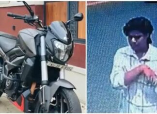 ആലുവയിലെ ഷോറൂമിൽ നിന്ന് ടെസ്റ്റ് ഡ്രൈവിനുള്ള ബൈക്കുമായി മുങ്ങി യുവാവ്; തട്ടിയെടുത്തത് 1.5 ലക്ഷം വിലയുള്ള KL-35- K- 8354 (പാലാ) രജിസ്ട്രേഷൻ നമ്പർ ഉള്ള വാഹനം: വിശദാംശങ്ങൾ വായിക്കാം