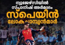 മെസ്സിയും അർജന്റീനയും നിഷ്പ്രഭം; ലോക കിരീടം തൂക്കി സ്പെയിൻ; ജയം ഏകപക്ഷീയ ഗോളിന്