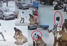 സഹായിക്കാനെത്തുവരെ ചതിച്ചുകൊണ്ട് ഹൈദരാബാദില് വ്യത്യസ്തമായ പോക്കറ്റടി തട്ടിപ്പ്’ ഞെട്ടിക്കുന്ന ദൃശ്യങ്ങള് പുറത്ത്; ഇവിടെ കാണാം