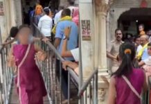 ക്ഷേത്രത്തിനുള്ളിൽ റീൽസ് ചിത്രീകരിക്കാൻ ശ്രമിച്ച യുവതിയെ സുരക്ഷാ ഉദ്യോഗസ്ഥൻ തടഞ്ഞു; വിശദാംശങ്ങൾ വായിക്കാം