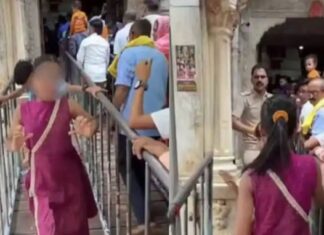 ക്ഷേത്രത്തിനുള്ളിൽ റീൽസ് ചിത്രീകരിക്കാൻ ശ്രമിച്ച യുവതിയെ സുരക്ഷാ ഉദ്യോഗസ്ഥൻ തടഞ്ഞു; വിശദാംശങ്ങൾ വായിക്കാം
