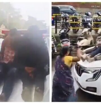 പ്രായപൂര്ത്തിയാകാത്ത കൊലക്കേസ് പ്രതികളെ കാറിന്റെ ബോണറ്റില് കെട്ടിയിട്ട് പോലീസിന്റെ യാത്ര; വഴി നീളെ നാട്ടുകാരുടെ മര്ദ്ദനം: വീഡിയോ ദൃശ്യങ്ങൾ കാണാം